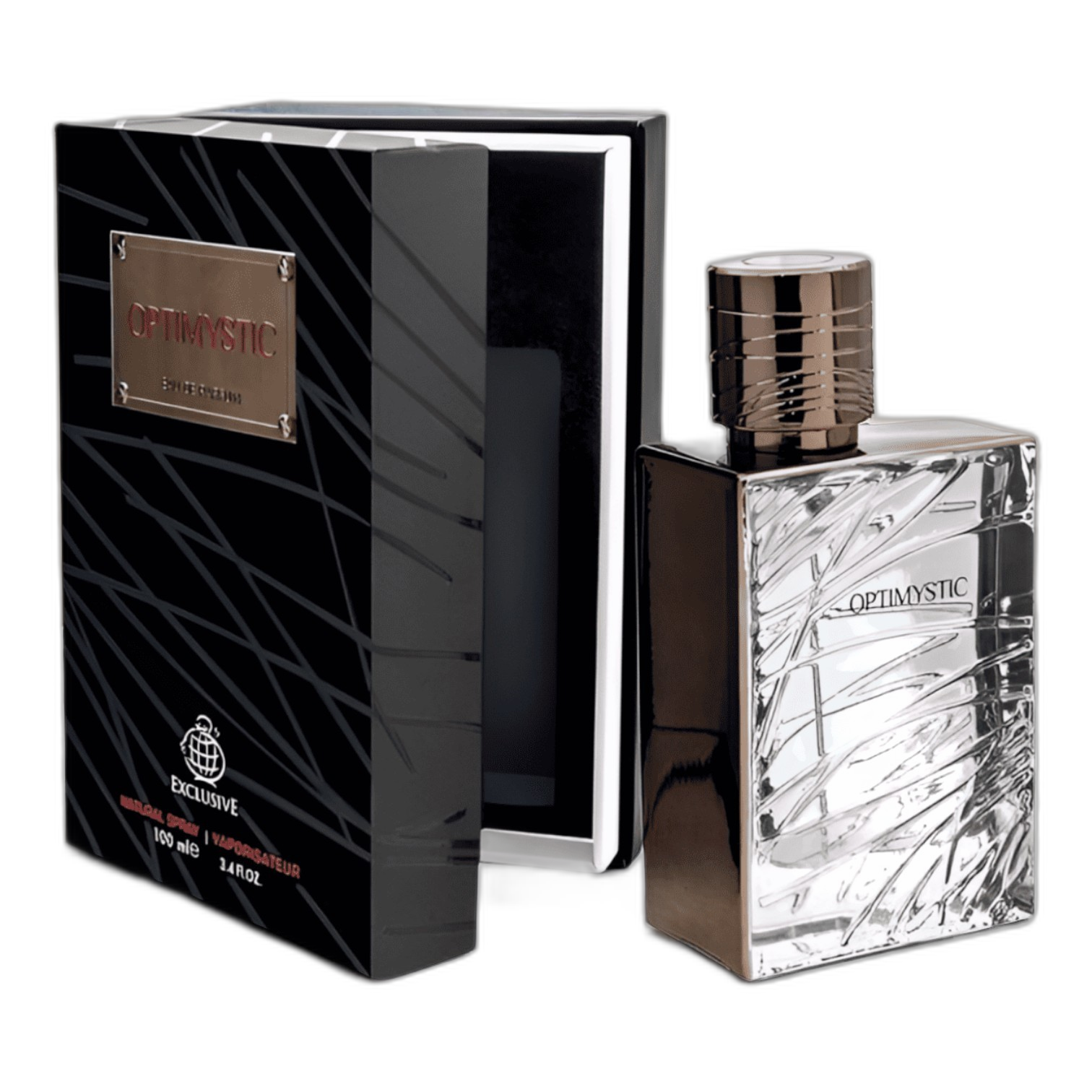 Parfum Fragrance World Optimystic Noir - Dubai Negoce