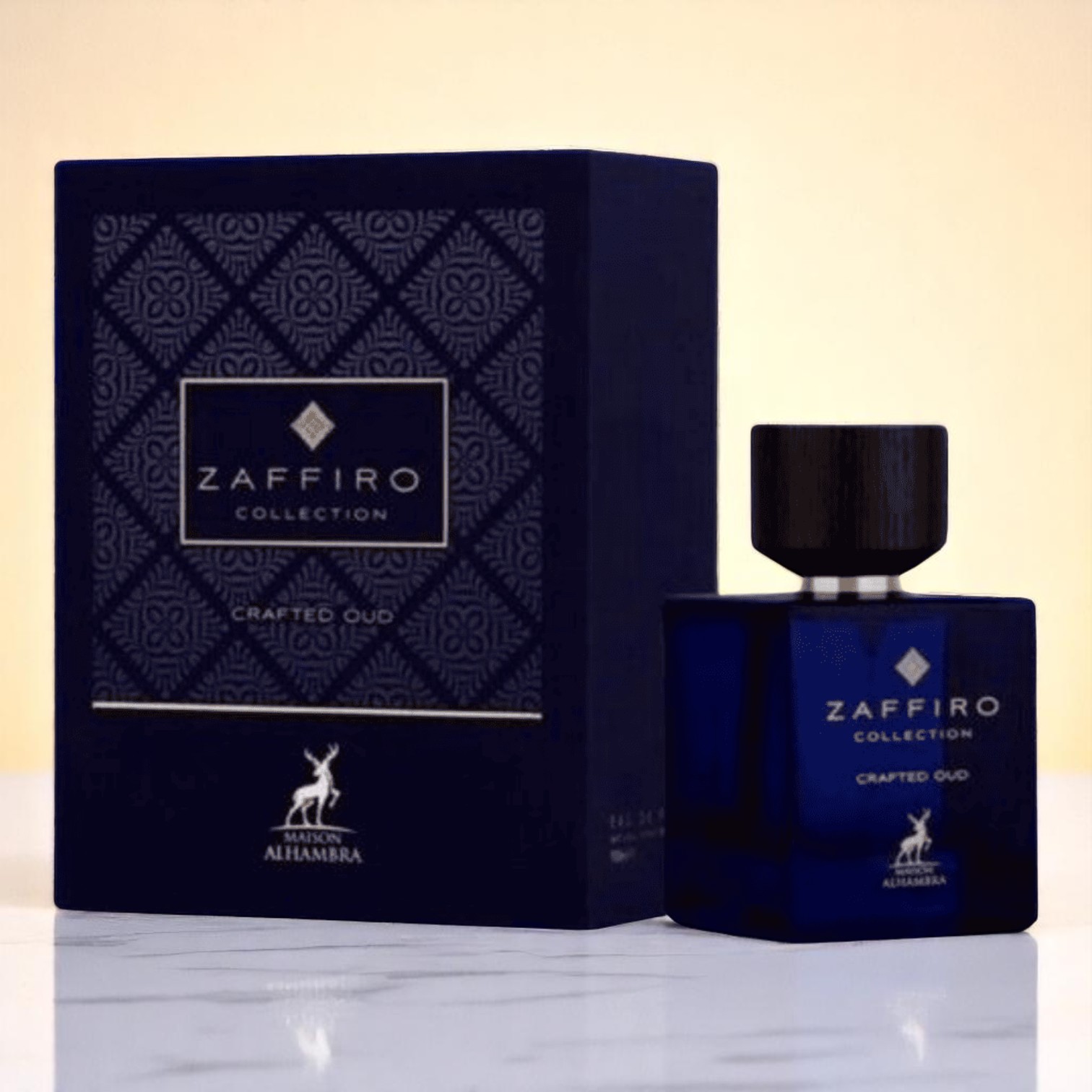 Parfum Maison Alhambra Zaffiro Collection Crafted Oud - Dubai Negoce